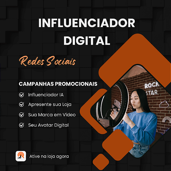 Influenciador Digital para E-commerce