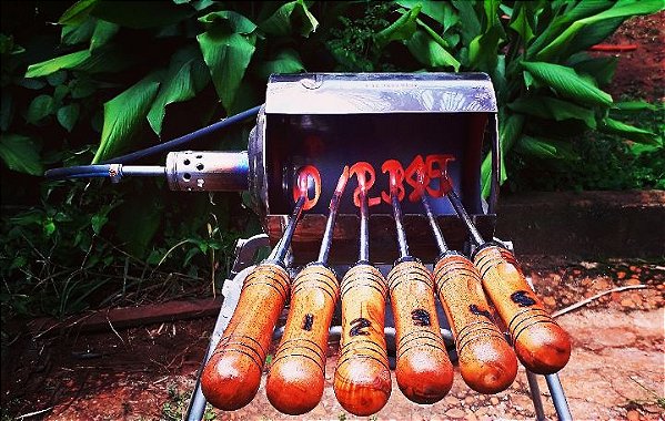 AQUECEDOR (FLAMBADOR OU FOGAREIRO) 6 MARCAS