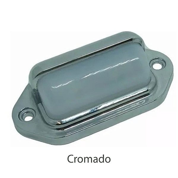 Luz De Cortesia Branca 2 Leds P/ Barco Lancha Motorhome