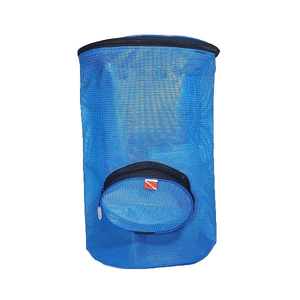 Mochila Drenante em tela Ziper para equipamentos de mergulho