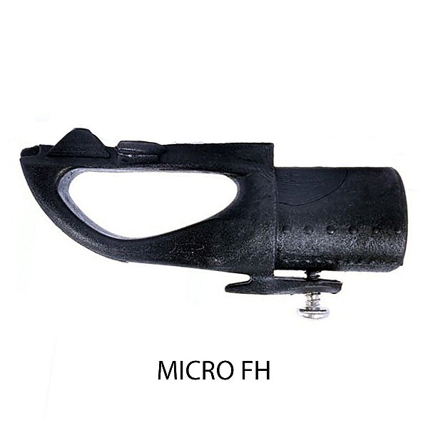 Cabeçote naja micro FH dublo para Arbaletes elástico 16-20mm