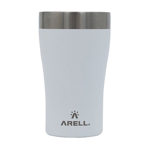 Copo Térmico Inox Cerveja Café Arell Iceberg Original 500 Ml