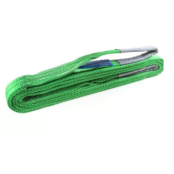 Cinta De Elevação Amarração De Carga 2 T Sling Dupla 5 Mts