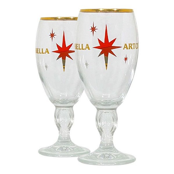 Kit 2 Taças Edição Limitada Fim de Ano Stella Artois 330ml
