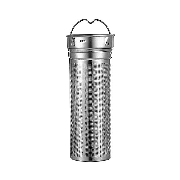 Infusor De Aço Inox Chá Ervas Arell Para Garrafa Straw Flask