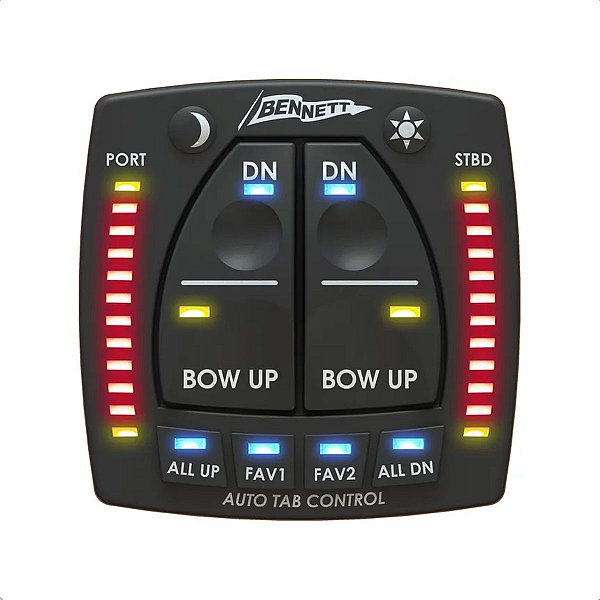 Botão Para Flap Benett Hidráulicos Auto Trim Com Compensador