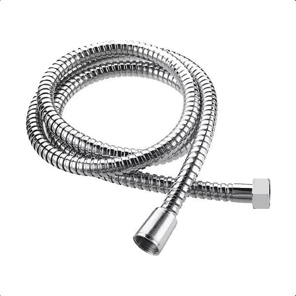 Mangueira de Metal Cromada Para Ducha Higiênica Intima 1,75