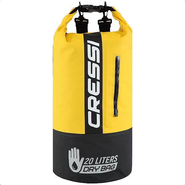 Mochila Impermeável Cressi Estanque Cressi Dry Amarelo 20L