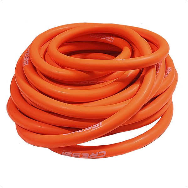 Elastico Borracha goma p/ Arbalete 16mm Laranja 1 Metro