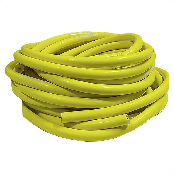 Elastico Borracha goma p/ Arbalete 16mm Amarelo 1 Metro