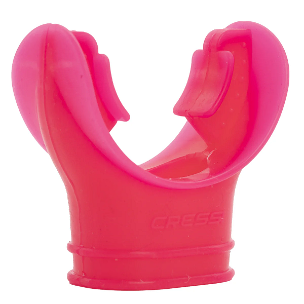 Bocal Cressi Ultra Soft Regulador Snorkel Para Mergulho Rosa