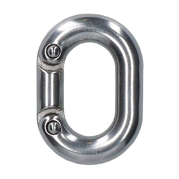 Elo De Corrente Conector 8 Mm Acoplamento Em Aço Inox Ancora