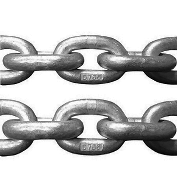 Corrente Calibrada 8Mm Galvanizada A Fogo Din 766 Guinchos