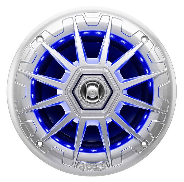 Alto Falante Marinizado Em Led Boss Marine 6,5 200W Náutico