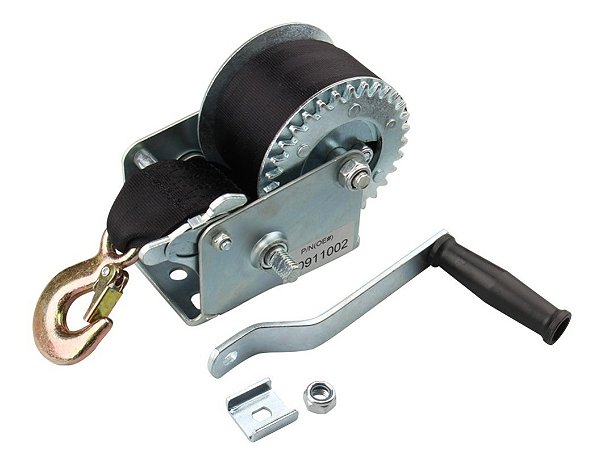 Guincho Manual Catraca 1200lbs Carretinha Reboque Lancha Jet