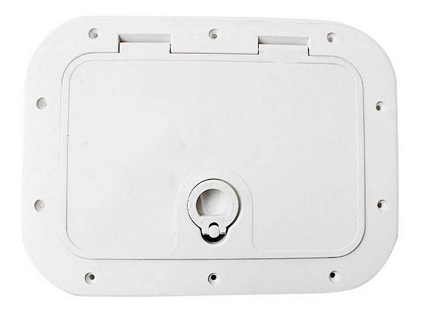 Tampa De Inspeção Náutica Anti-Derrapate 37 X 28 Cm Lancha