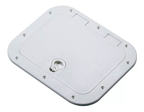Tampa De Inspeção Náutica Anti-Derrapate 38 X 28 Cm Lancha