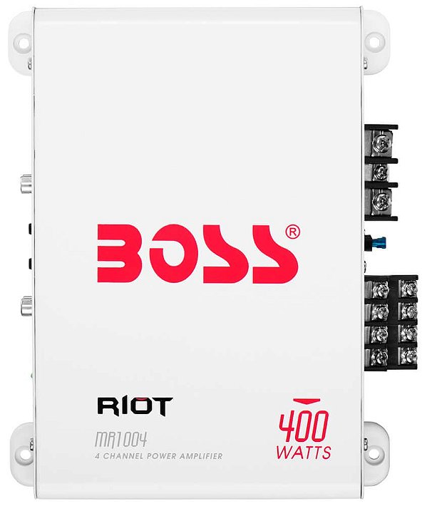Amplificador Boss Mr1004 400W Náutico Marinizado - 4 Canais