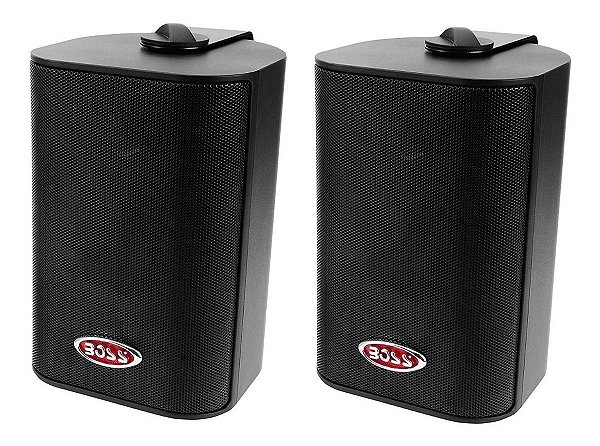 Caixa De Som Marinizada Boss Marine Alto Falante 4Pol 200W
