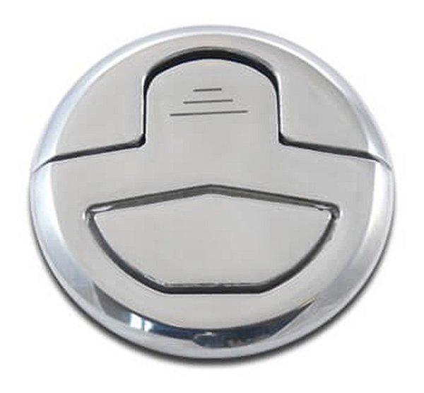 Puxador Redondo Em Aço Inox 51Mm Para Lancha Barco Portas