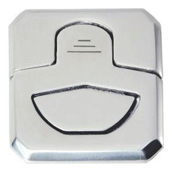 Puxador Quadrado Em Aço Inox 51 Mm Para Lancha Barco Portas