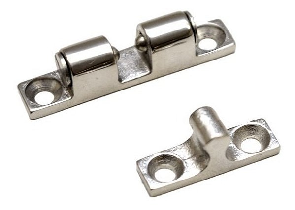 Prendedor Trava Portas Fechadura Trinco De Pressão Inox