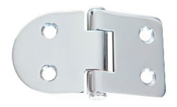 Dobradiça Em Aço Inox Polido Para Portas Armário Tampas