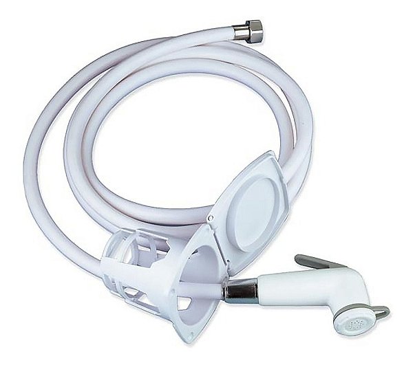 Ducha Chuveiro De Popa Náutico Com Case 4,0 M Lancha Barco