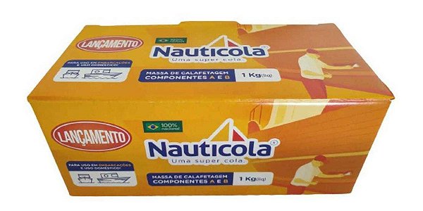 Massa Epóxi Cola Para Calafetagem De Madeira Comp A+b 1kg