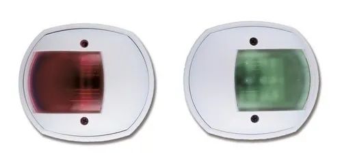 Luz De Navegação Em Led Bombordo Boreste 2 Milhas Par