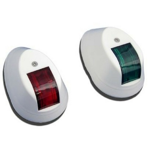 Luz De Navegação Bombordo Boreste 12V Barcos Lancha Veleiro