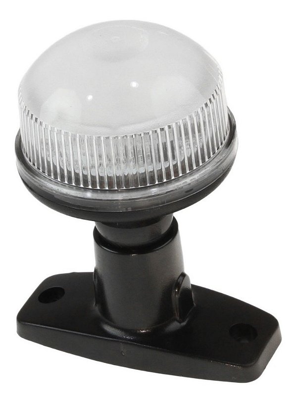 Luz De Navegação Strobo De Led Marinizada 12V 360 Graus