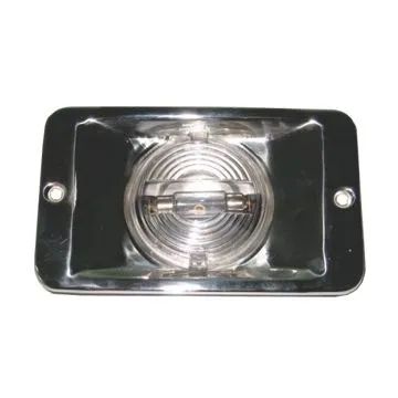 Luz De Alcançada Spor 12V Sobrepor Em Aço Inox Lancha