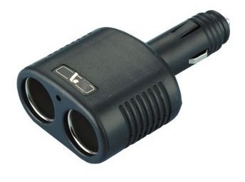 Adaptador Duplo De Tomada Isqueiro Veicular Fêmea 12V