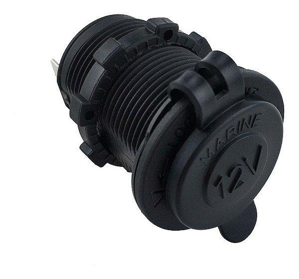 Adaptador De Tomada Isqueiro Veicular Fêmea Marinizado