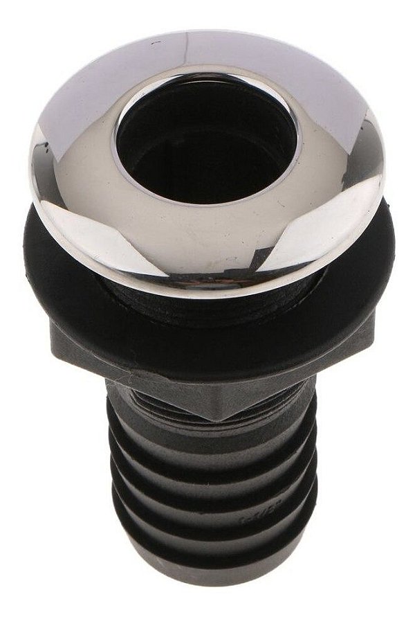 Entrada E Saída De Água Bomba De Porão 3/4 Pol Lancha Barco