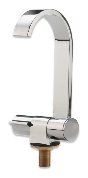 Torneira Dobrável Em Aço Inox Bico Fino Lancha Motorhome