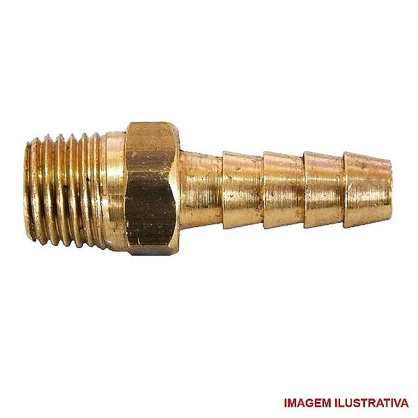 Bico Niple Espigão Em Latão 3/8 Pol Adaptador Para Bombas