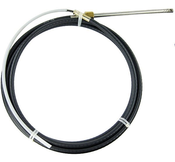 Cabo De Direção 12 Pés Para Caixa Teleflex Engate Rápido