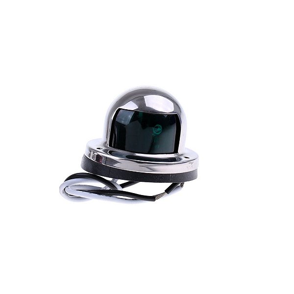 Luz De Navegação Boreste Em Aço Inox Be Para Embarcações 12V