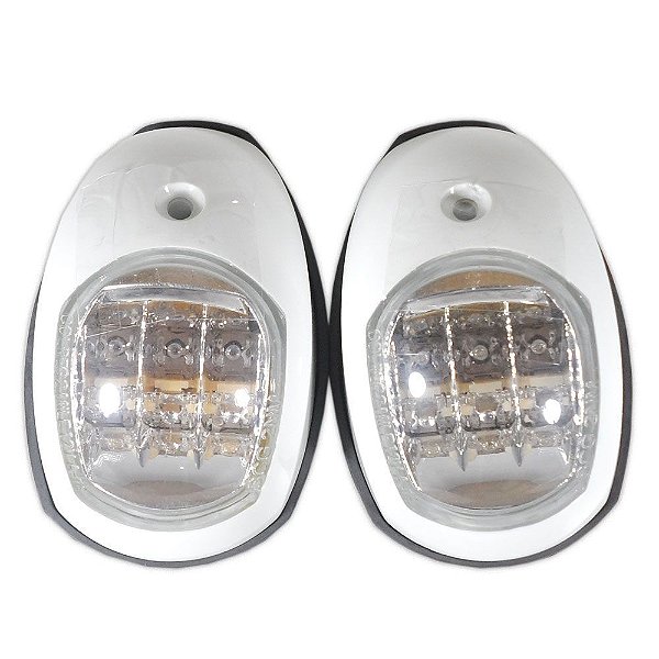 Luz De Navegação Bombordo Boreste 12V Barcos Lancha - Par