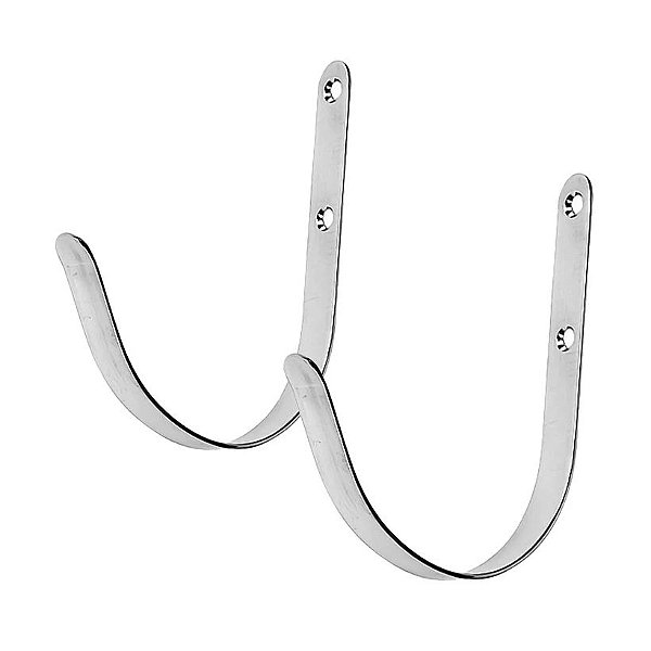 Suporte De Boia Em Aço Inox Circular De Segurança Lancha