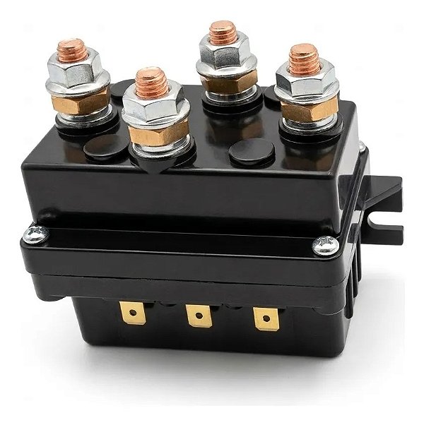 Solenóide Rele Automático De Partida Guincho Elétrico 12V