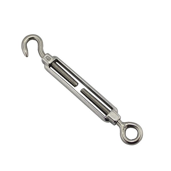 Esticador Em Aço Inox 6 Mm Cabo De Aço Corda Corrente Arame