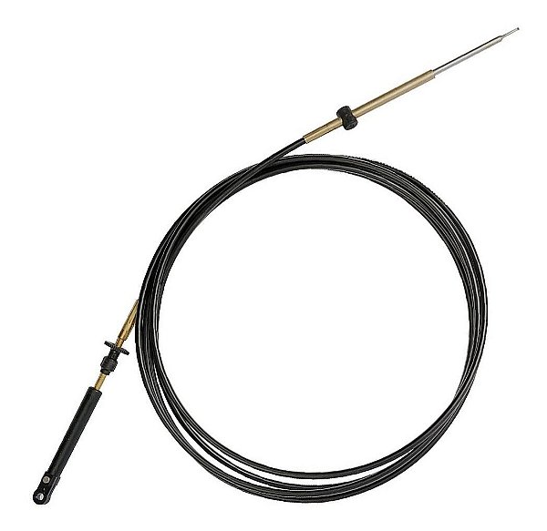 Cabo De Comando 10 Pés Motores Evinrude Johnson Omc Lancha