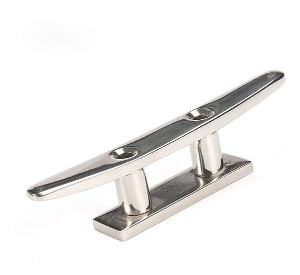 Cunho De Amarração Náutico 8 Pol Em Aço Inox Amarra Cabo