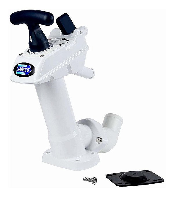 Bomba Manual Jabsco E Base Para Vaso Sanitário Náutico
