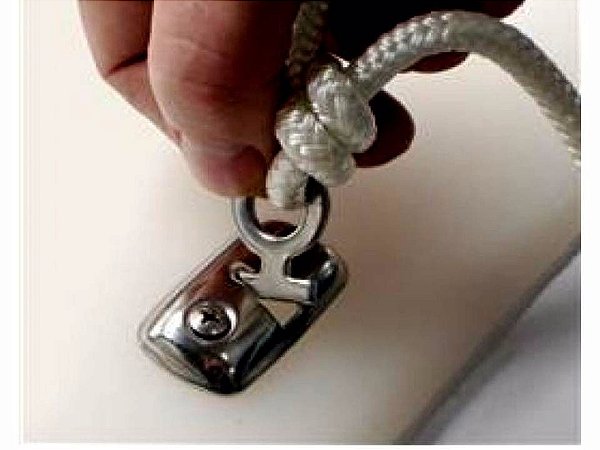 Apoio Fixo Para Defensa Em Aço Inox Excelente Acabamento