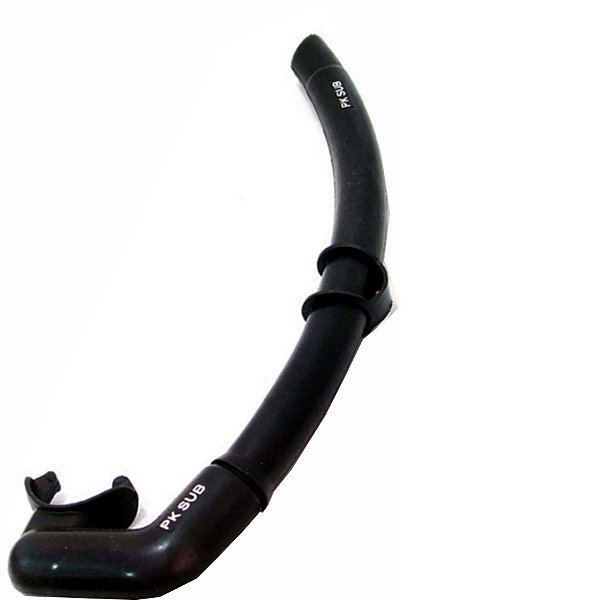 Snorkel Respirador Canudo Material Flexível Confortável Pk