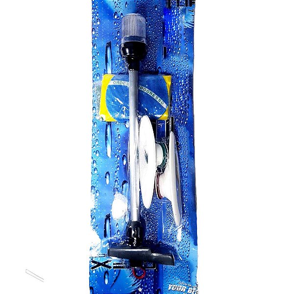 Luz De Navegação Bandeira Do Brasil Mastro E Alcançado Led